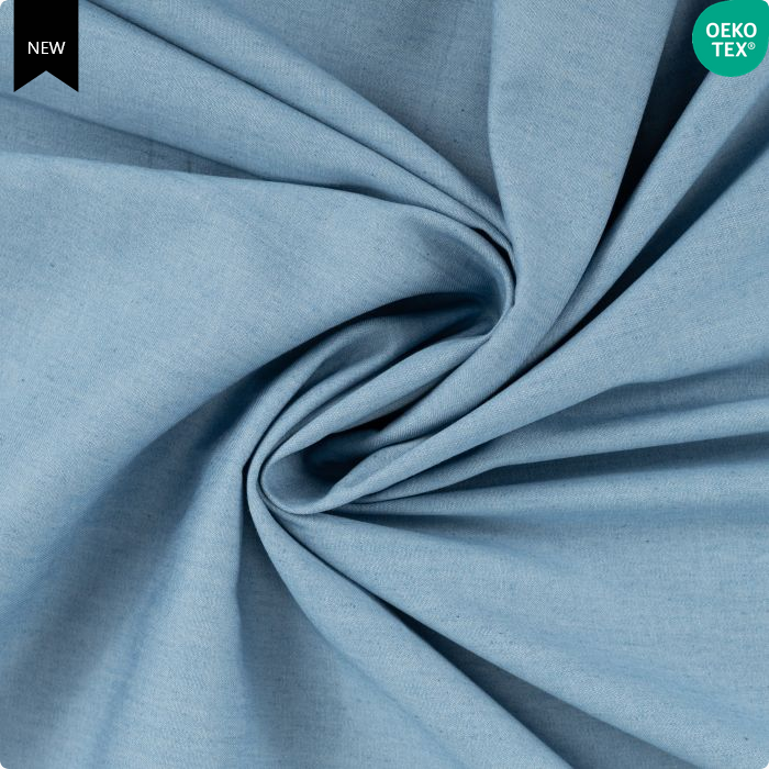 Lichte denim blauw - Qjutie & the Qjutest